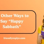 Other Ways to Say “Happy Sabbath”