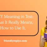 OMY Meaning in Text