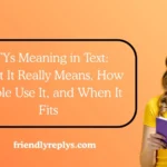 TTYs Meaning in Text